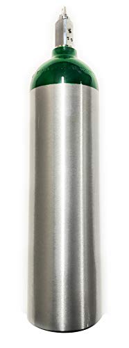 ICS Industries - Medical Oxygen Cylinder with CGA870 Post Valve - E Size 23.9 cf (ME)
