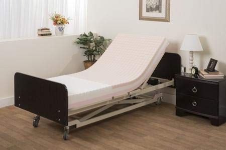 Pressure Redistribution Foam Hospital Bed Mattress - 3 Layered Visco Elastic Memory Foam - 80