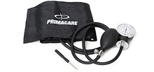 Load image into Gallery viewer, Primacare DS-9197-BK Professional Classic Series Manual Adult size Blood Pressure Kit, Emergency Bp kit with Stethoscope and Portable Leatherette Case, Nylon Cuff, Black
