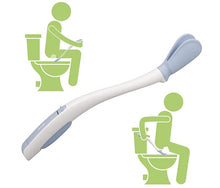 Load image into Gallery viewer, Juvo Toilet Aid - 18” Long Reach Personal Wiping Aid with Hygienic Cover - Easy Use Comfort Self Wiper for Toileting (SATA01)
