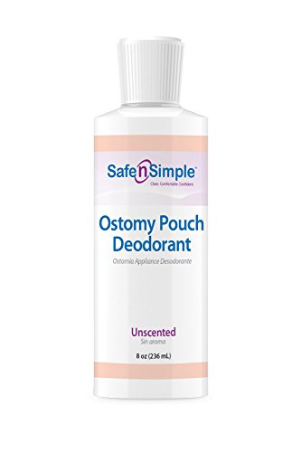 Safe n' Simple Ostomy Pouch Deodorant, Ostomy Odor Eliminator, 8 Fluid Ounce