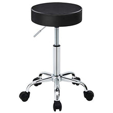 Load image into Gallery viewer, Duhome 410 Adjustable Height Swivel Medical Clinic Tattoo Spa Salon Stool with Wheels (Black)
