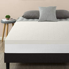 Load image into Gallery viewer, Best Price Mattress 3 Inch Ventilated Memory Foam Mattress Topper, CertiPUR-US Certified, Full
