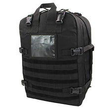 Load image into Gallery viewer, Luminary Stomp Medical Backpack Fully Stocked First Aid Trauma Kit Special Operations Pack Medical Bug Out Bag for EMS/EMT First Responders Preppers and Outdoorsman (Tactical Black)
