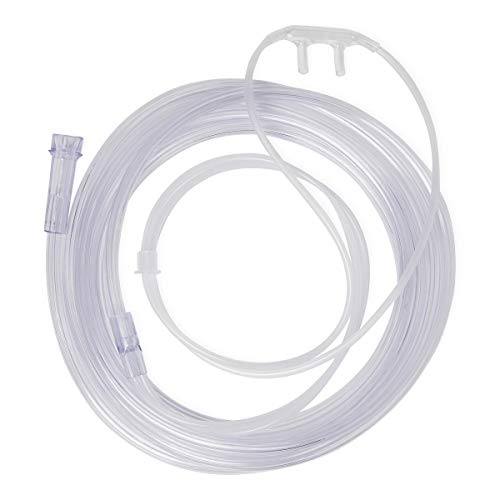 Soft-Touch Nasal Cannula - 7’ Adult Oxygen Tubing Standard Connectors (5 Tubes)
