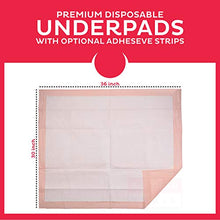 Load image into Gallery viewer, Premium Disposable Underpads 30”x36” (Packed 4x25 Case) Ultra Absorbent Chux Incontinence Bed Pads, Pet Training Pads X-Large 100/Case
