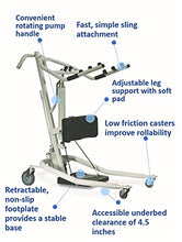 Load image into Gallery viewer, Invacare Get-U-Up Hydraulic Stand-Up Patient Lift, 350 lb. Weight Capacity, GHS350
