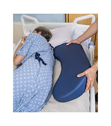 Bedsore Rescue Turning Wedge from Jewell Nursing Solutions – Contoured Positioning Wedge Pillow for Bed Sore & Pressure Ulcer Prevention