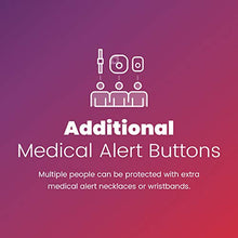 Load image into Gallery viewer, Home Guardian Caregiver Call Button System by Medical Guardian™ - Medical Alert Bracelet and Medical Alert Necklace Call Button, 24/7 Monitoring, Including Complete Cellular Coverage (1 Month Free)
