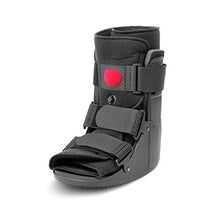 Load image into Gallery viewer, Low Top Air Walking Boot - Foot &amp; Ankle Brace, Cam Walker for Fracture, Injury, Sprain, Swelling, Recovery and Healing - Inflatable, Soft Padding, Non-Slip Rocker Bottom (MD)
