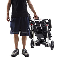 Load image into Gallery viewer, Ultra Lightweight Foldable Electric Wheelchairs. Only 40lbs - Support 265lbs
