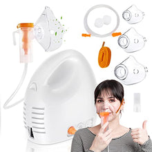 Load image into Gallery viewer, JUWA Nebulizer Machine for Adults and Kids -Personal Compressor Nebuliser Machine Portable Compressor System with Tubing Kits for Home Use
