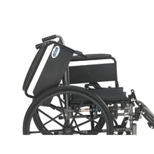 Load image into Gallery viewer, Drive Medical K320DFA-ELR Cruiser III Light Weight Wheelchair with Various Flip Back Arm Styles and Front Rigging Options, Flip Back Removable Full Arms/Elevating Leg Rests, Black, 20 Inch
