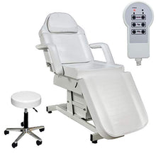 Load image into Gallery viewer, LCL Beauty Fully Electric Adjustable Facial Bed/Massage Table (White)

