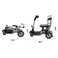 Load image into Gallery viewer, ZiiLIF R3 - New Ultralight Foldable Powered Mobility Scooter for Adults/Seniors - Easy for Travel
