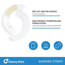 Load image into Gallery viewer, OstomyVitals Ostomy Barrier Tape | Ostomy Barrier Strips | Elastic Barrier Strips for Ostomy Bag | [Pack of 20]
