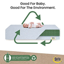 Load image into Gallery viewer, Serta Perfect Start Dual Sided Baby Crib Mattress &amp; Toddler Mattress - Premium Sustainably Sourced Fiber Core - Waterproof - GREENGUARD Gold Certified – Hypoallergenic - 7 Year Warranty - Made in USA
