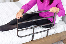 Load image into Gallery viewer, Able Life Bedside Extend-A-Rail, Adjustable Senior Bed Safety Rail and Bedside Standing Assist Grab Bar
