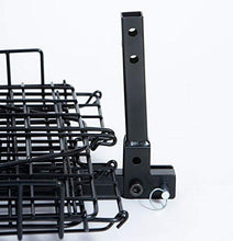 Load image into Gallery viewer, Folding Rear Basket for Pride Mobility Scooters &amp; Powerchairs (Only Works with Scooters &amp; Power Chairs Equipped with 1&quot; x 1&quot; Hitch Receiver)
