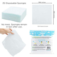 Load image into Gallery viewer, Scrubzz Disposable No Rinse Bathing Wipes - 25 Pack - All-in-1 Single Use Shower Wipes, Simply Dampen, Lather, and Dry Without Shampoo or Rinsing
