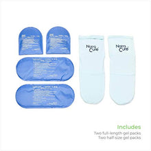 Load image into Gallery viewer, NatraCure Cold Therapy Socks - Reusable Gel Ice Frozen Slippers for Feet, Heels, Swelling, Edema, Arch, Chemotherapy, Arthritis, Neuropathy, Plantar Fasciitis, Post Partum Foot, Size: Small/Medium
