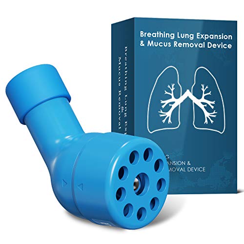 Flutter Valve Mucus Removal Device & Lung Expander, Natural Lung Expansion Device & Mucus Clearance Device to Expand Lung Capacity Airway Cleaning Breathing Advanced with 19mm