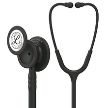 Load image into Gallery viewer, 3M Littmann Classic III Monitoring Stethoscope, Black Edition Chestpiece, Black Tube, 27 inch, 5803
