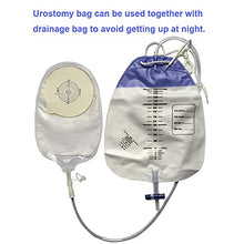 Load image into Gallery viewer, Urostomy Supplies Medicals Drainable Pouch Ostomy Stoma Bags One Piece System Cut-to-Fit（Max Cut 45mm）10PCS
