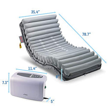 Load image into Gallery viewer, 【Apex Medical Domus 4】 8&quot; Low Air Loss Alternating Pressure Mattress with Quiet Digital Pump - Pressure Ulcer Prevention

