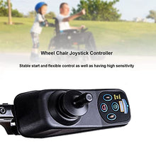 Load image into Gallery viewer, MaSYZBF Joystick Wheelchai, Instruction Joystick Waterproof Controller for Folding Electric Wheelchair Hall Rocker omnidirectional Control Accessories Brushless Motor
