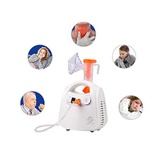 Load image into Gallery viewer, Nebulizer Machine Air Compressor Machine for Kids Adults Babies Portable Personal Cool Mist Kit with Tubing Mouthpiece Adult&amp;Child Masks by only warm
