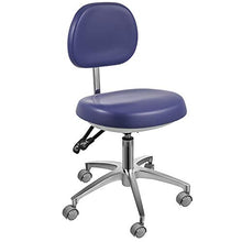 Load image into Gallery viewer, Happybuy Dental Medical Chair for Dentist Doctor Stool Adjustable Mobile Chair PU Leather (Blue)
