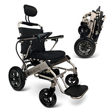 Load image into Gallery viewer, Reclining Folding Ultra Lightweight Electric Power Wheelchair 500W Motor, Airline Approved and Air Travel Allowed, Heavy Duty, Mobility Motorized, Portable Wheel Chair
