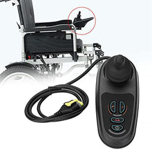 Load image into Gallery viewer, Brrnoo Wheel Chair Joystick Controller, Electric Wheel Chair Joystick Controller Fit for PG VR2 D51427, Replacement Part Accessory
