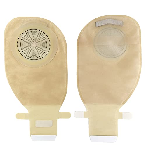 FSDG 20 Pcs Colostomy Bags Loop Sticker Cut-to-fit 75mm Double Side Non-Woven Back Window Ostomy Bags Stoma Pouch Bags Hook & 615 (Color : 20 Pcs)