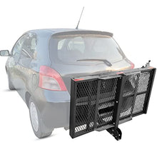Load image into Gallery viewer, New Mobility Hitch Mounted Carrier For Wheelchair Electric Scooter Medical Disability With Rack Ramp - 400 lbs
