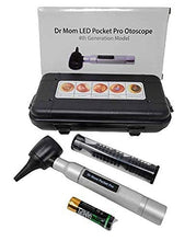 Load image into Gallery viewer, 4th Generation Dr Mom LED Professional POCKET Otoscope - 100% Forever Guarantee - Large Optical Quality Glass Lens
