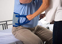 Load image into Gallery viewer, Patient Aid Transfer Sling - Moving Assist Hoist Gait Belt Harness Device with Heavy Duty 400lb Weight Capacity, Padded Handles, Extended Length &amp; Width - 8&quot; x 23.5&quot;, Slip-Proof Lining
