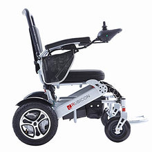 Load image into Gallery viewer, Rubicon Deluxe Electric Wheelchairs, All Terrain, Powerful ual Motor Wheelchair, Heavy Duty, Lightweight, Foldable, Durable, Dual Battery Travel Power Wheelchair (Remote Control - Long Range)
