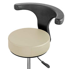 Load image into Gallery viewer, JMU Dental Stool,Dentist Chair 360 Degree Rotation PU Leather Assistant Stool Chair,Beige
