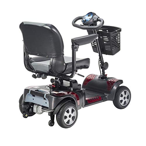 Phoenix 4 Wheel Heavy Duty Scooter by Drive Medical, 20” Wide Seat Includes 5 Year Protection Plan