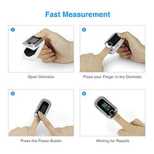 Load image into Gallery viewer, mibest OLED Finger Pulse Oximeter, O2 Meter, Dual Color White/Silver
