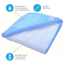 Load image into Gallery viewer, Soft Large Absorbent Waterproof Bed Pad with Tuckable Sides (36 x 60 Inch) - Washable 300x for XL Tuck in Underpad Incontinence Protection for Adult, Child, or Pet
