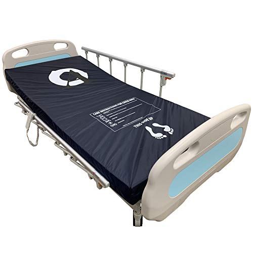 Hopefull Premium 3 Function Full Electric Hospital Bed with Water Proof Mattress Included