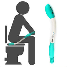 Load image into Gallery viewer, Fanwer Toilet Aids Tools,Long Reach Comfort Wipe,Extends Your Reach Over 15&quot; Grips Toilet Paper or Pre-Moistened Wipes
