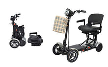 Load image into Gallery viewer, Dragon Mobile EX Foldable Lightweight Li-on Battery Power Mobility Scooters Easy Travel Electric Wheelchair Multi Terrain Scooter for Adults with Larger Seat
