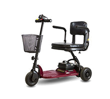 Load image into Gallery viewer, Shoprider Echo 3 Wheel Scooter, Red, 70 Pound, Burgundy
