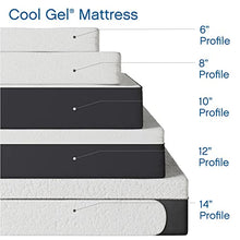 Load image into Gallery viewer, Classic Brands Cool Gel Memory Foam 14-Inch Mattress with 2 BONUS Pillows | CertiPUR-US Certified | Bed-in-a-Box, Queen
