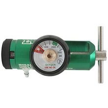 Load image into Gallery viewer, Ever Ready First Aid Oxygen Regulator CGA-870 Gauge Flow Rate with Wrench Key - 0-15LPM
