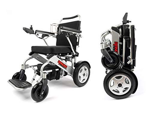 Porto Mobility Ranger Quattro Ultra 600W Motor Exclusive Lightweight Foldable Electric Wheelchair, Weatherproof, Stronger, Longer Range Super Horse Power, Dual Motor, All Terrain